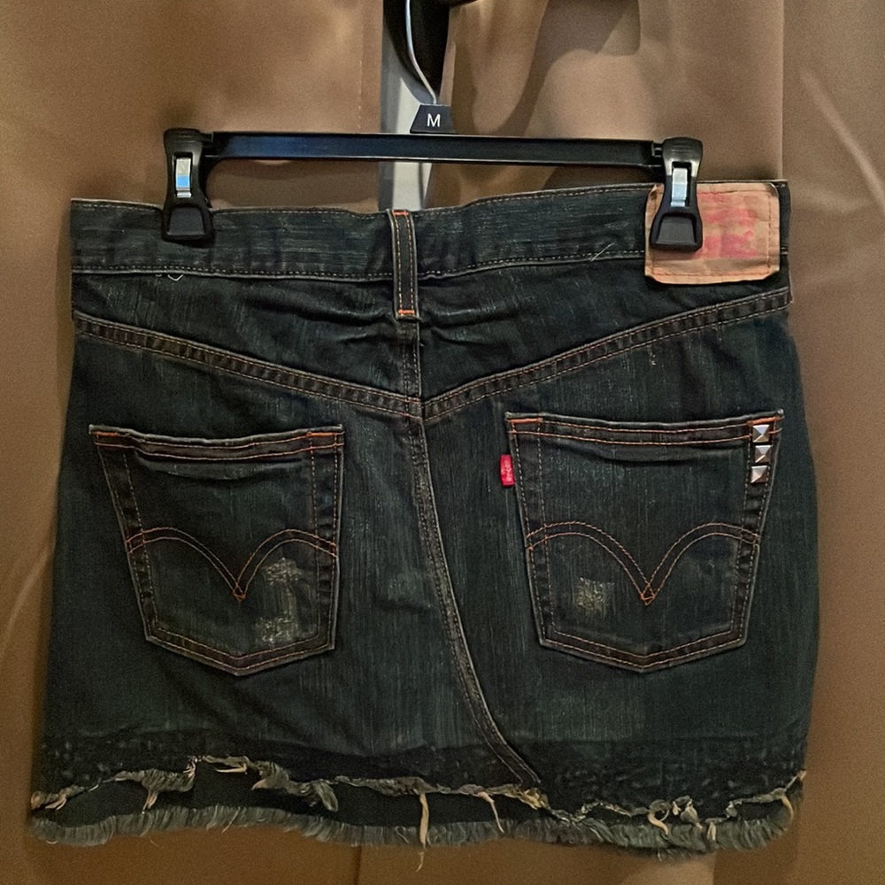 Levi Limited Edition Denim Mini Skirt - Picture 8 of 8